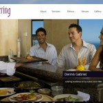 New Denni's Catering web site is highly interactive and adaptive, with online chat support and social-ready